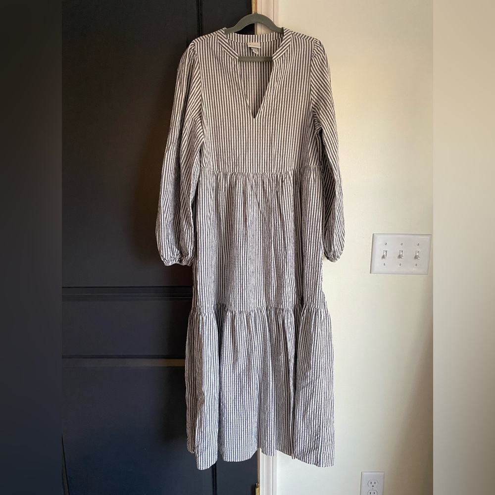 A NEW DAY Striped Maxi Dress, XS